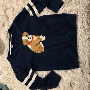 Janie and Jack dog sweater